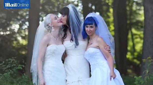 Right Wing Media Cite Lesbian Throuple To Attack Marriage Equality 